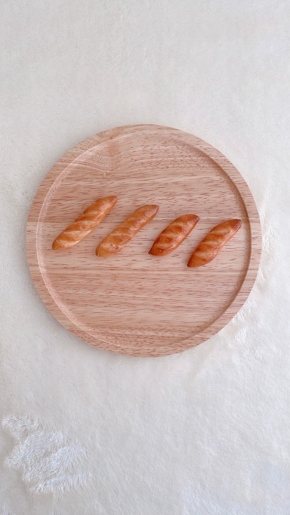 バゲット　本物のパンで作ったミニチュアパン 3枚目の画像