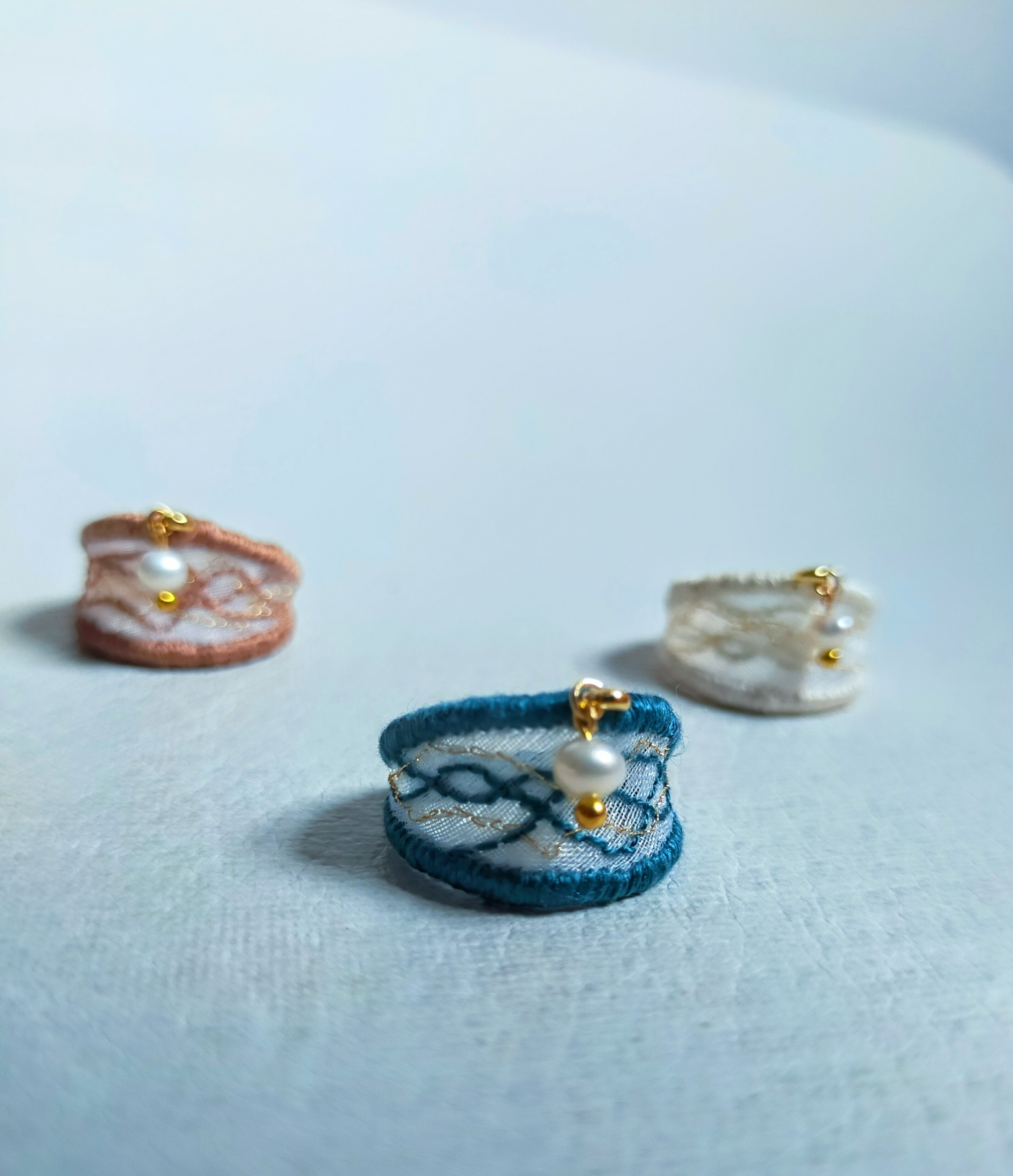 【金具アレルギー対応】ー 海月 ーうみつき　フリーリング