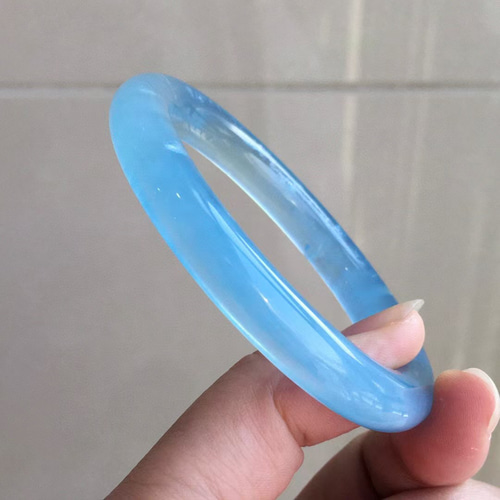 アクアマリン　バングル 天然アクアマリンバングル バングル・リストバンド Fun Fun 通販