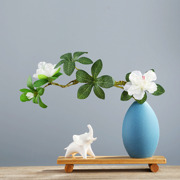 花瓶　花器　陶器　インテリア 陶器の花瓶4点セット｜和風手作り｜おしゃれな室内装飾