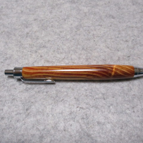 肥松(赤松)ジン 琥珀脂 出雲産 樹齢250年 ガラスコート仕上げ 木軸