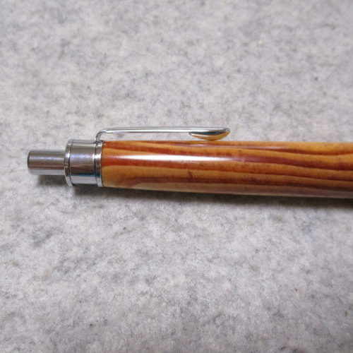 肥松(赤松)ジン 琥珀脂 出雲産 樹齢250年 ガラスコート仕上げ 木軸