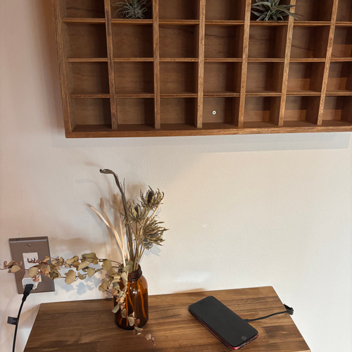 100. Console Table コンソールテーブル/シェルフ/デスク/隙間収納