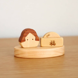 おひさま木工房　雛人形　置物 おひさま木工房 雛人形 置物 - 雛人形・ひな祭り最 安値