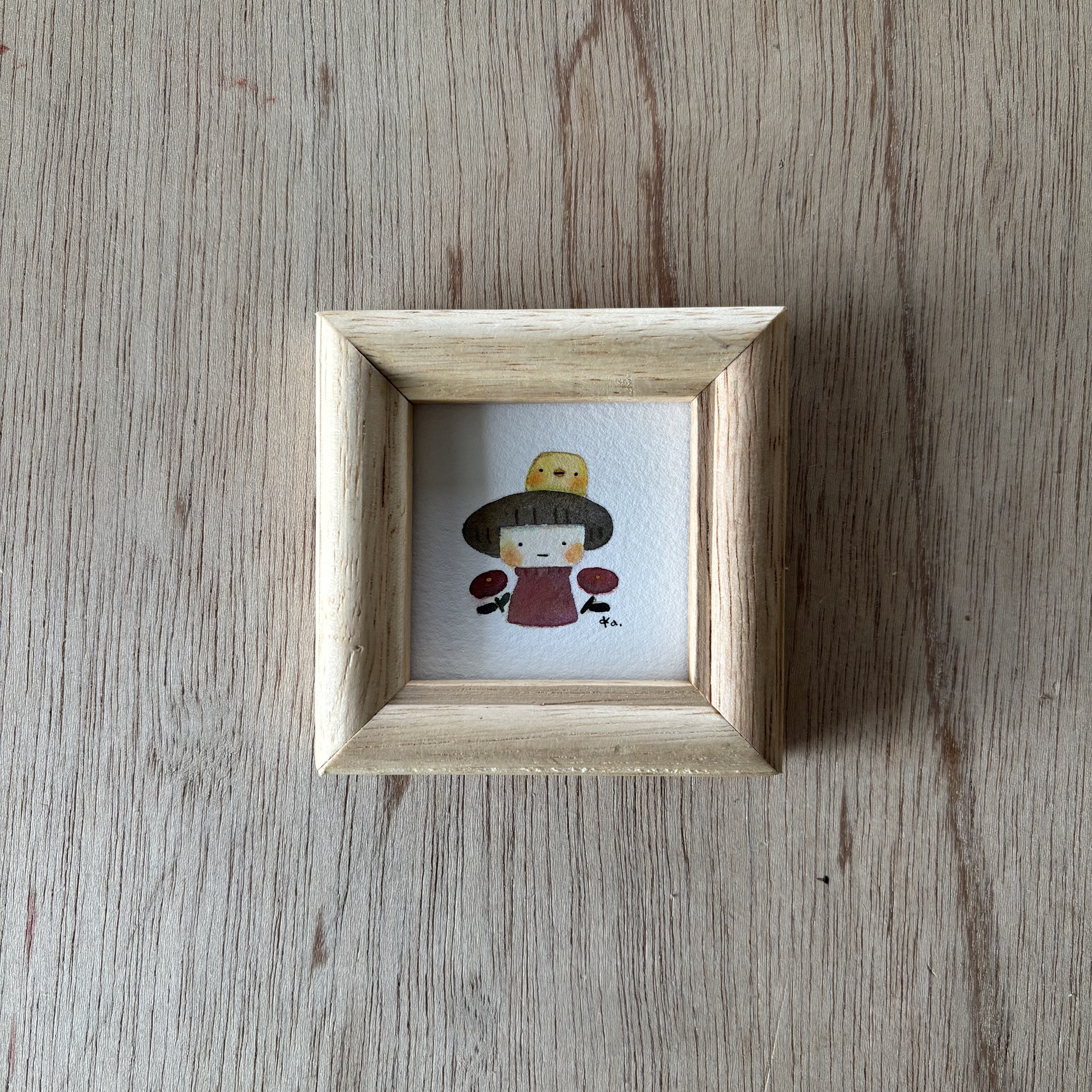 「そうだといいな」ミニ額　原画