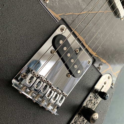 即納　送料無料　テレキャスター　自作　アイアン塗装　リメイク フェンダー風 送料無料 テレキャスター 自作 アイアン塗装 リメイク新品から