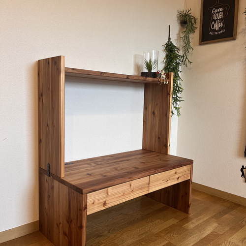 学習机 勉強机 ワークデスク 作業机 ロータイプ サイズ変更可能 900