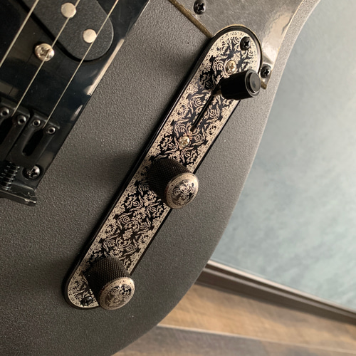 オリジナルアイアンペイント テレキャスター ギター 楽器・アクセサリ