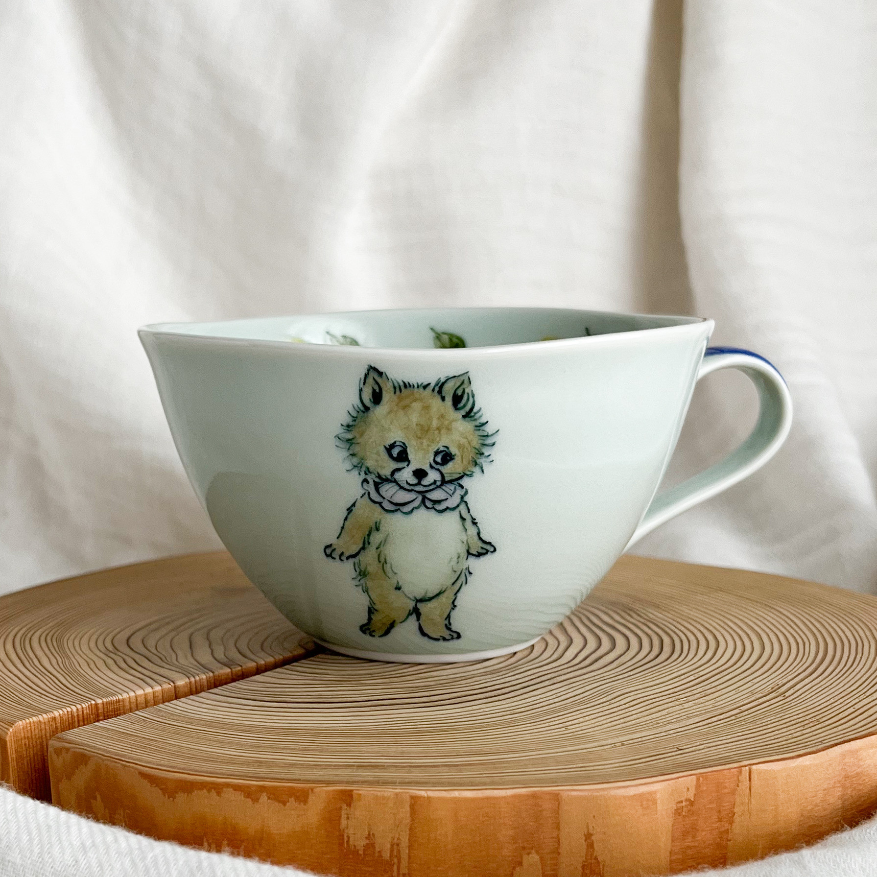 【専用です】クリーム色ポット　クリーム色湯のみ3つ　薄灰茶スープカップ2つ　陶芸 860aa5978ef5c835f3275eb3f032b6