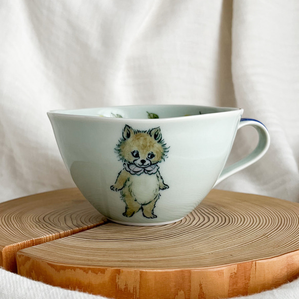 【専用です】クリーム色ポット　クリーム色湯のみ3つ　薄灰茶スープカップ2つ　陶芸 専用です】クリーム色ポット クリーム色湯のみ3つ 薄灰茶スープ