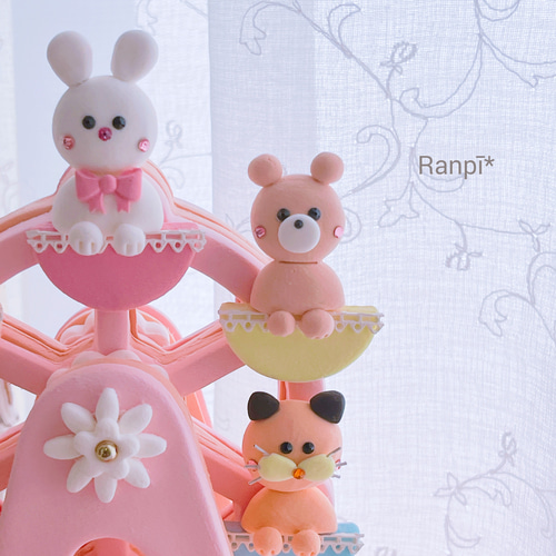 クレイケーキ*観覧車 その他インテリア雑貨 Claycake『Ranpī*』 通販