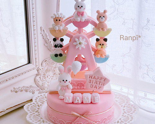 クレイケーキ〜shop 「Ranpī」ご紹介〜② クレイケーキ*クレイクリームケーキ*ティアラケーキ その他