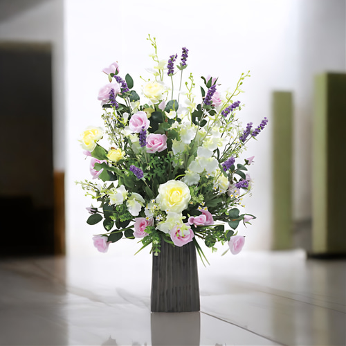 光触媒人工観葉植物ウォールグリーンフェイクグリーンシルエットラベンダー