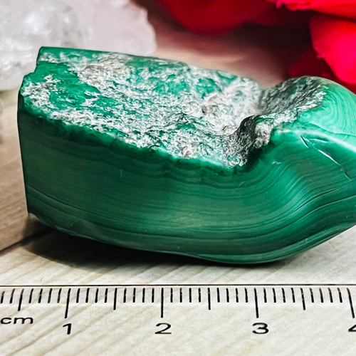 洞察力UP✨ マラカイト 原石 タンブル 孔雀石 天然石 東洋占星術