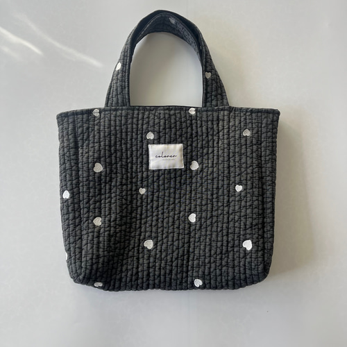 RKS.様 ポリエステルハート刺繍ヌビバッグ RKS.様 ポリエステルハート刺繍ヌビバッグ - メルカリ