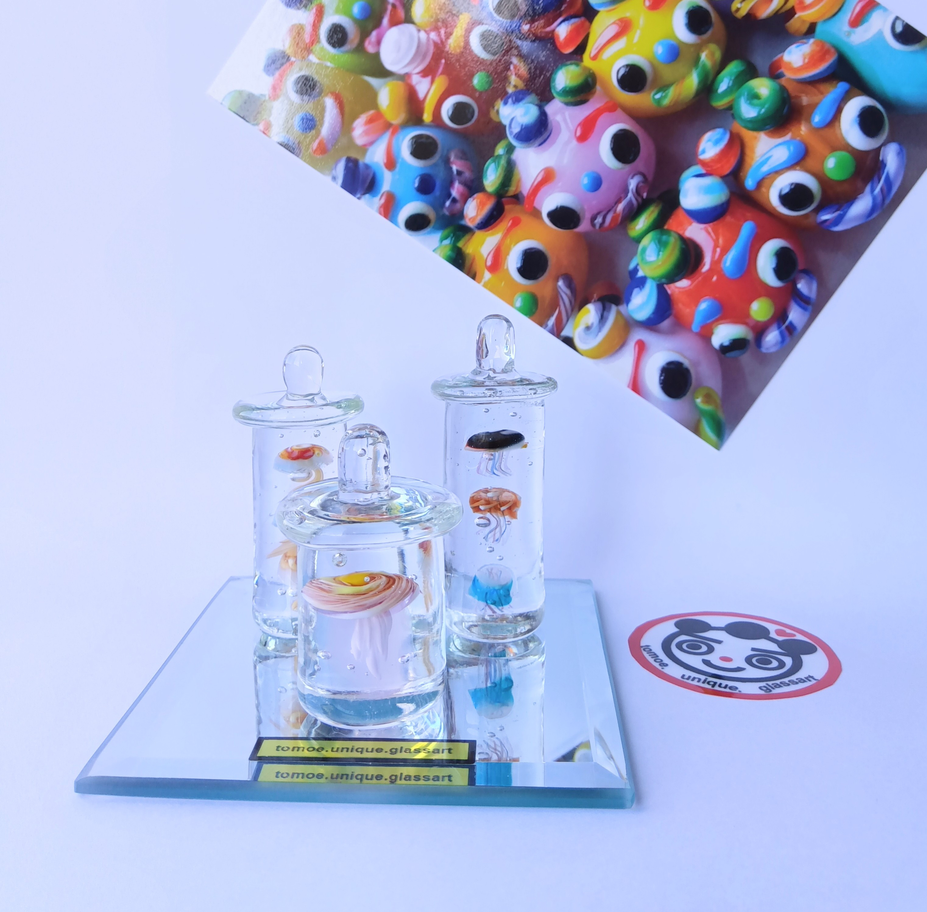 ガラスのクラゲ