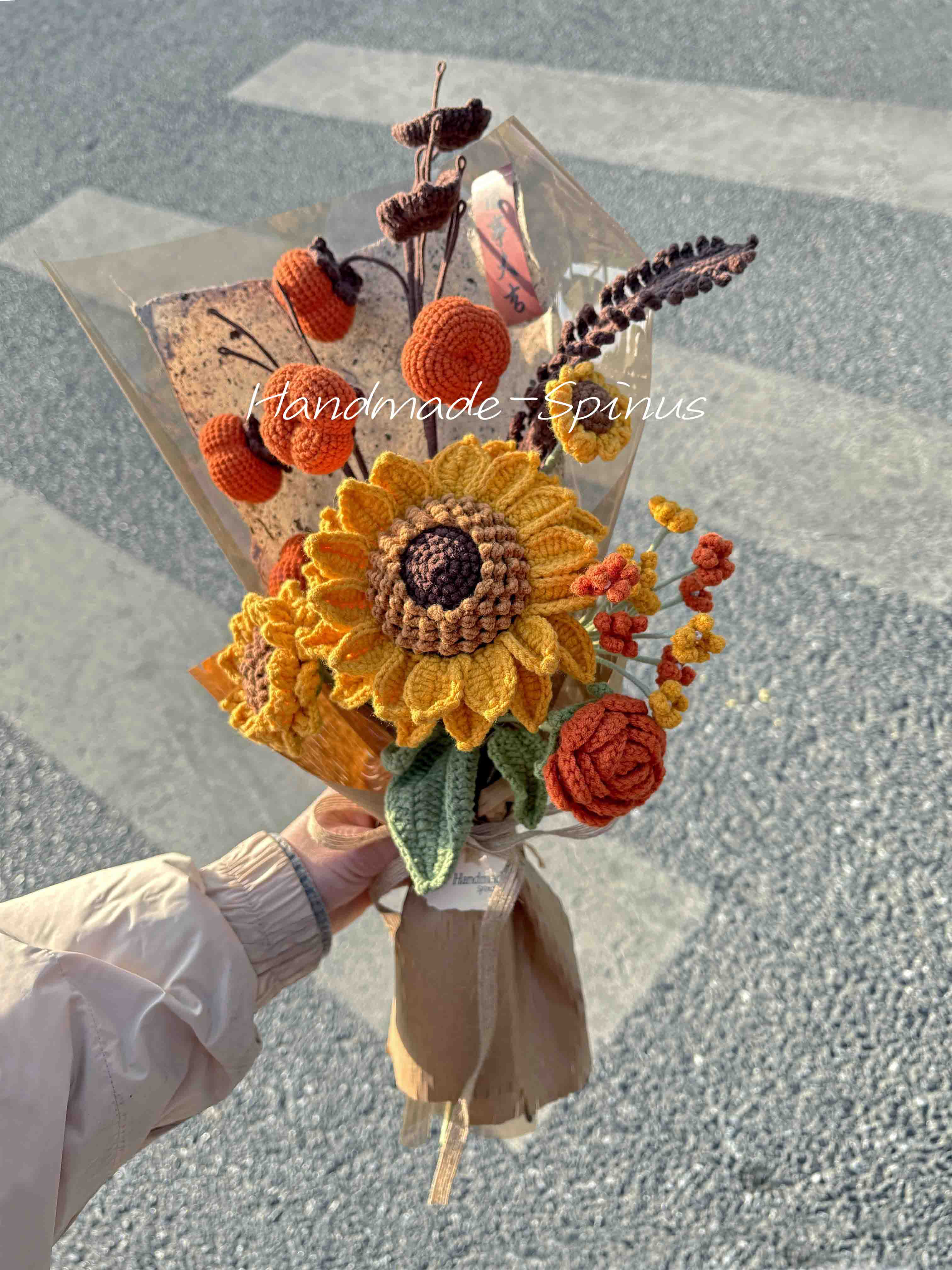 ❤購入時32万円❤作家物パンフラワーモチーフ四季の花束オリジナルデザイン❤超美品