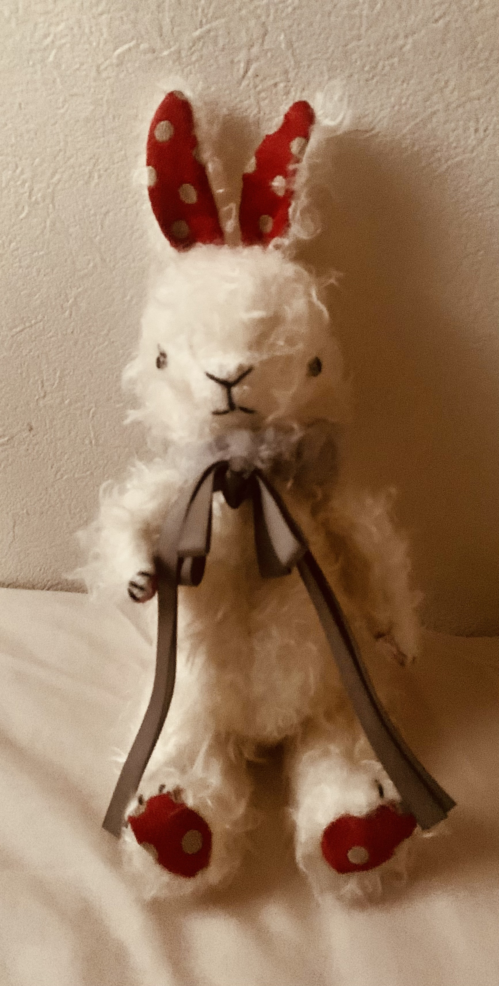 ハンドメイド　テディラビット　シュガーちゃん