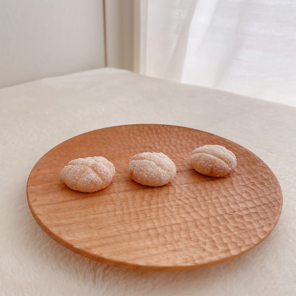 メロンパン　本物のパンで作ったミニチュアパン 3枚目の画像