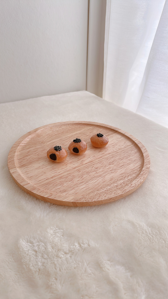 あんぱん　本物のパンで作ったミニチュアパン 4枚目の画像