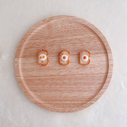 目玉焼き　本物のパンで作ったミニチュアパン 3枚目の画像