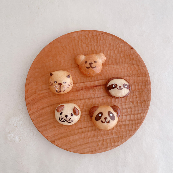動物パン　本物のパンで作ったミニチュアパン 1枚目の画像