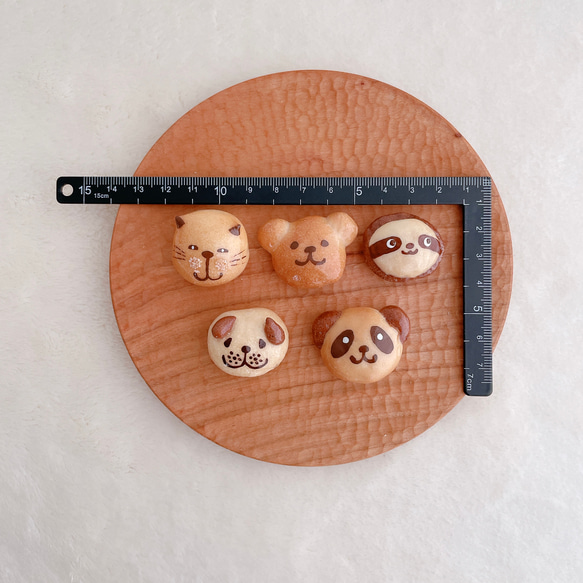 動物パン　本物のパンで作ったミニチュアパン 4枚目の画像