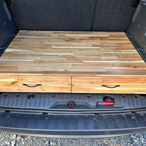 カングー2用トランク引出し収納 木材・板 todakogei 通販 18724573