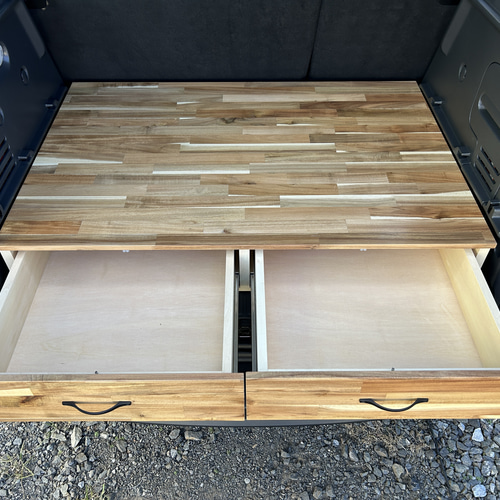 カングー2用トランク引出し収納 木材・板 todakogei 通販 18724573