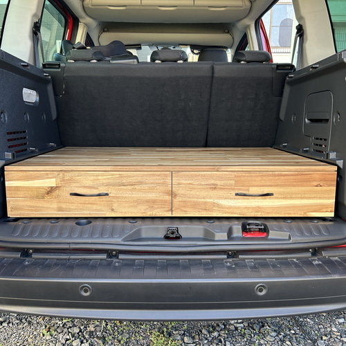 カングー2用トランク引出し収納 木材・板 todakogei 通販 18724573