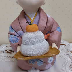 お供えと門松  木目込み人形 創作人形こころ】 門松 2個セット お正月 木目込み人形 その他置物