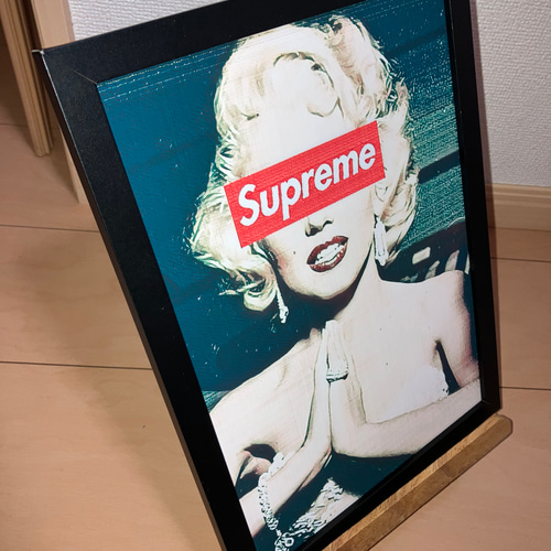 SUPREME type☆オマージュアートインテリアポスター＃21