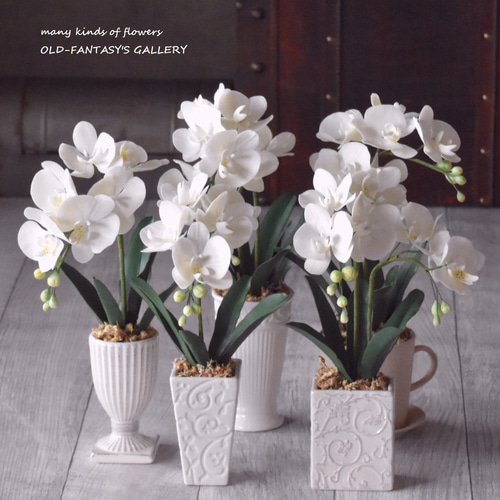 ミニチュアフラワー クレイ小花 千趣会マンスリークラブ 24鉢 未使用