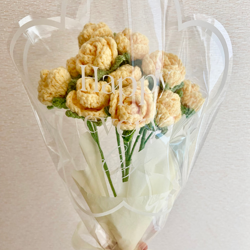 毛糸の花束 あみぐるみ 枯れない花束 花束 プレゼント 誕生日 記念日