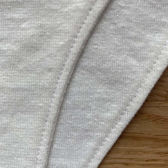 【生成り】ふんどしぱんつ　ヘンプ　オーガニックコットン　ユニセックス　天然素材　ゴム　ヒモ　フェムケア　しめつけない　 5枚目の画像