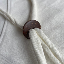 【生成り】ふんどしぱんつ　ヘンプ　オーガニックコットン　ユニセックス　天然素材　ゴム　ヒモ　フェムケア　しめつけない　 4枚目の画像