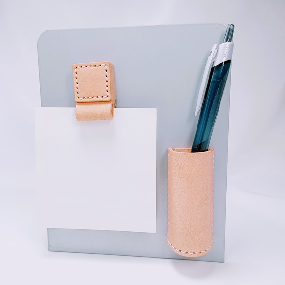 ヌメ革ペン立て 2wayペン立て 一本挿し ヌメ革 ペン・筆記用具 TORI WORKS 通販