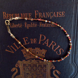 CHOOKE/チョーク】「Antique White Heart Bracelet”Turquoise