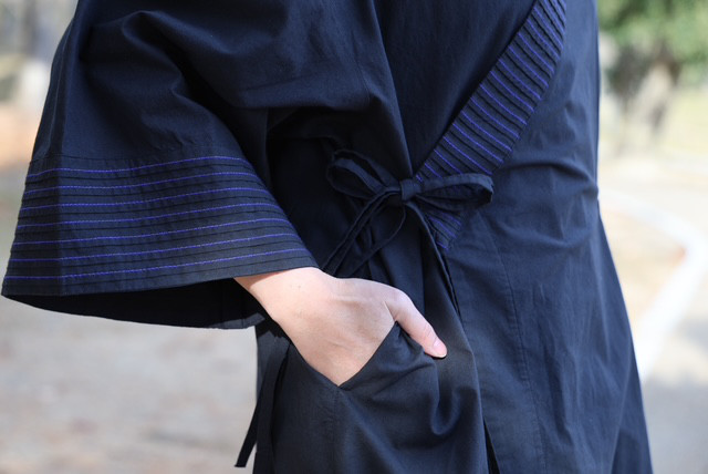 [3色]アジアの民族カシュクールワンピース*男女兼用