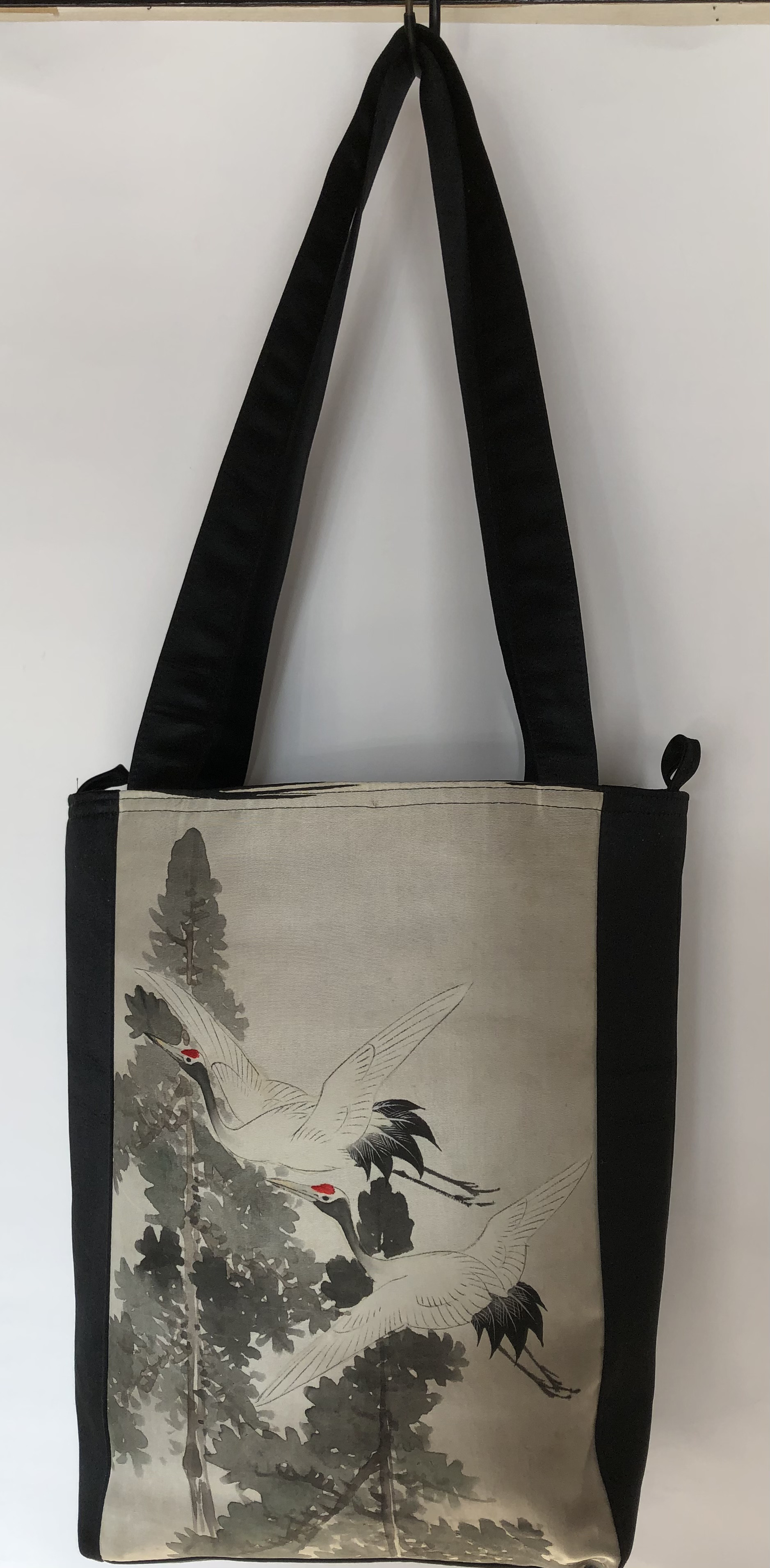 ８１００　お宮参り着で作った手提げ袋