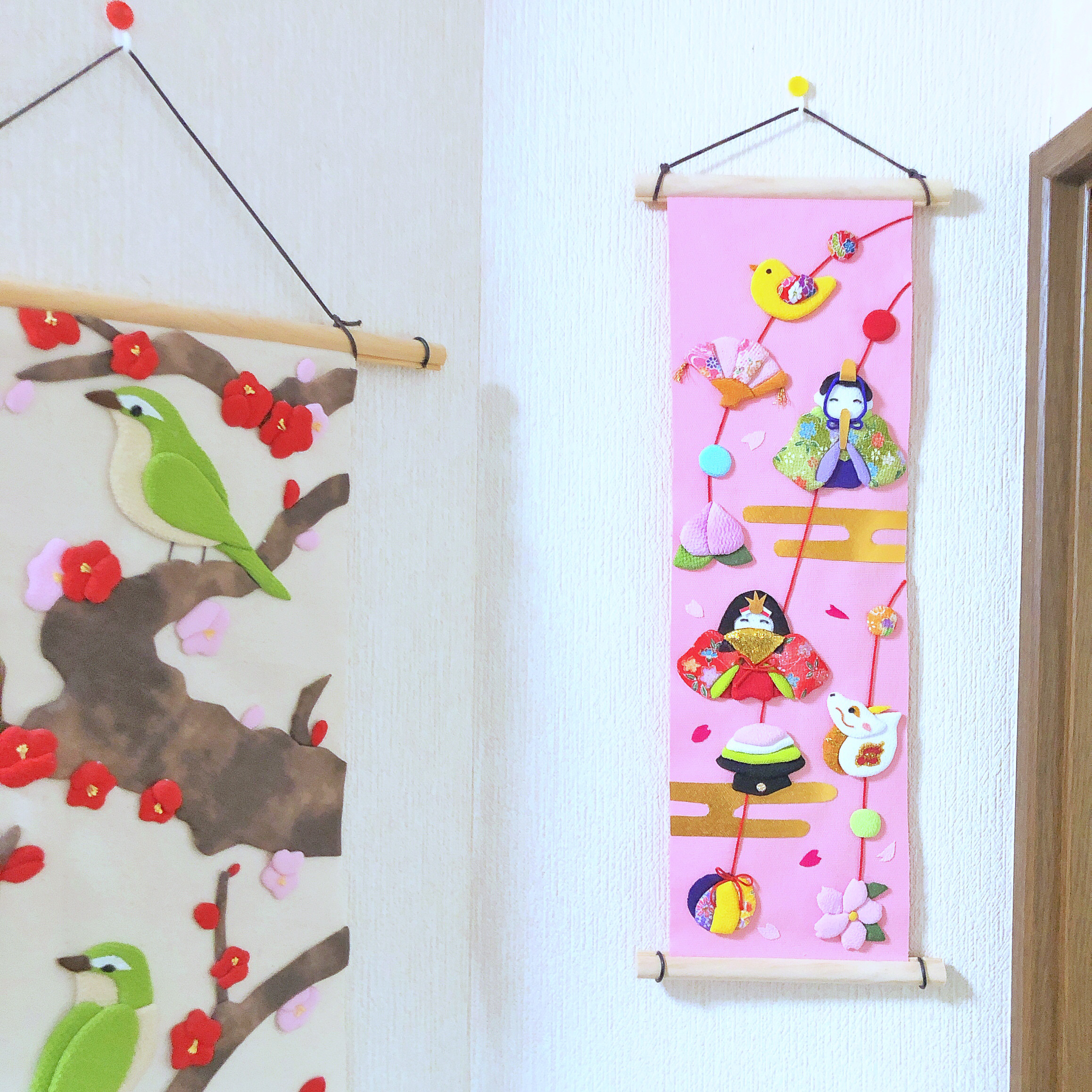 R・オーダー追加分作成中。豪華つるし雛No.177・ひな祭り・桃の節句