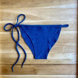 自分好みにアレンジ【藍染め】草木染めふんどしぱんつ　オーガニックコットン　ヘンプ　ユニセックス　フェムケア　Indigo 11枚目の画像