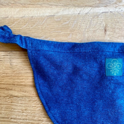 自分好みにアレンジ【藍染め】草木染めふんどしぱんつ　オーガニックコットン　ヘンプ　ユニセックス　フェムケア　Indigo 7枚目の画像