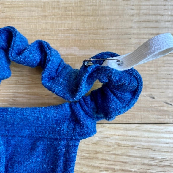 自分好みにアレンジ【藍染め】草木染めふんどしぱんつ　オーガニックコットン　ヘンプ　ユニセックス　フェムケア　Indigo 6枚目の画像