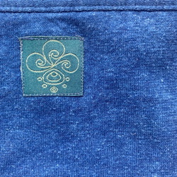 自分好みにアレンジ【藍染め】草木染めふんどしぱんつ　オーガニックコットン　ヘンプ　ユニセックス　フェムケア　Indigo 4枚目の画像