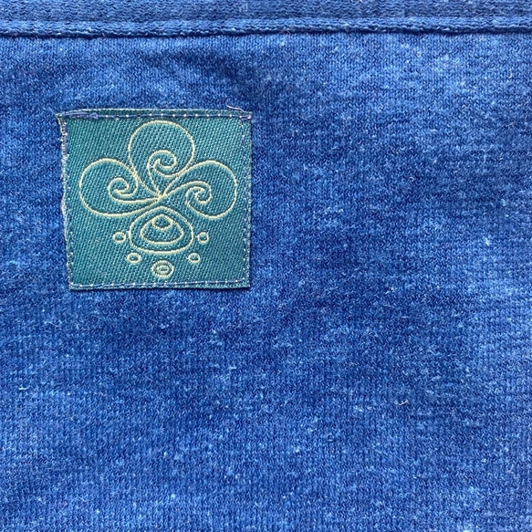 自分好みにアレンジ【藍染め】草木染めふんどしぱんつ　オーガニックコットン　ヘンプ　ユニセックス　フェムケア　Indigo 4枚目の画像