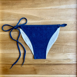自分好みにアレンジ【藍染め】草木染めふんどしぱんつ　オーガニックコットン　ヘンプ　ユニセックス　フェムケア　Indigo 10枚目の画像