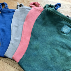 自分好みにアレンジ【藍染め】草木染めふんどしぱんつ　オーガニックコットン　ヘンプ　ユニセックス　フェムケア　Indigo 18枚目の画像