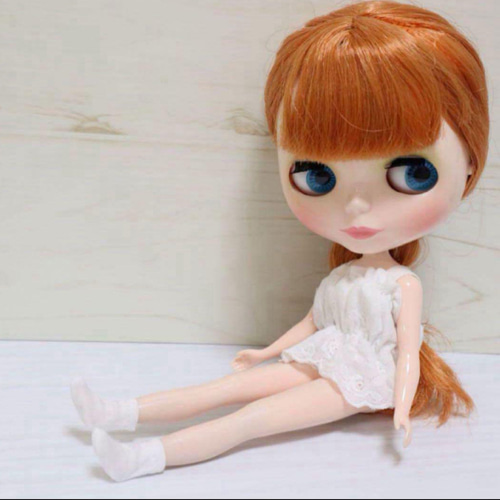 送料無料）ブライス、リカちゃん、1/6サイズ、アイシードール、靴下2足