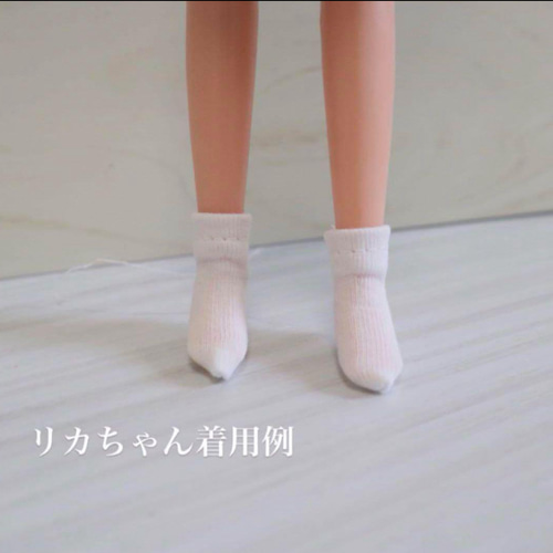 送料無料）ブライス、リカちゃん、1/6サイズ、アイシードール、靴下2足